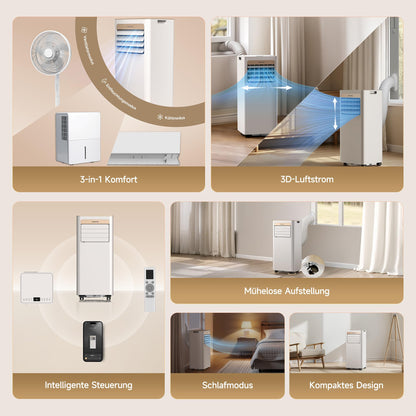 DREAME P-Wind10 7000 BTU mobile 3-in-1 Klimaanlage